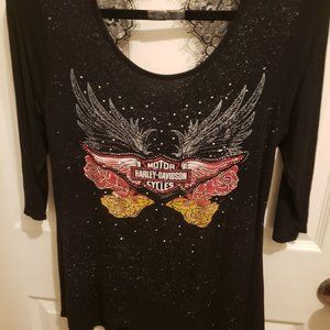 Harley Davidson Lady's Blouse Large